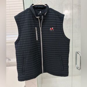 Men’s johnnie-O UGA Standing bulldawg vest - size XL